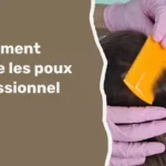 Traitement contre les poux professionnel